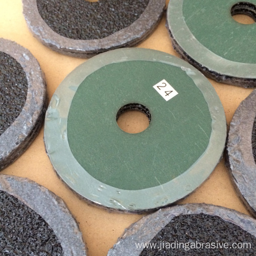 115mm matel Grinding fiber disc polishing pad 24Grit